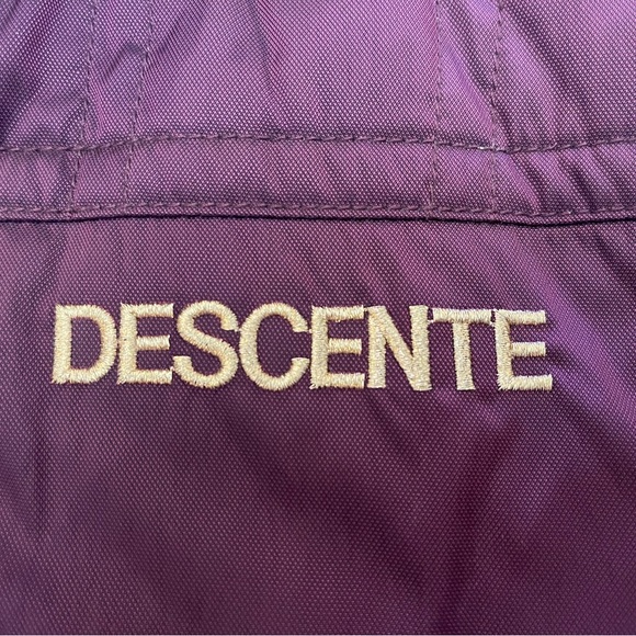 Vintage Descente 90’s Men’s Vest Size M Purple Gold - Picture 6 of 8